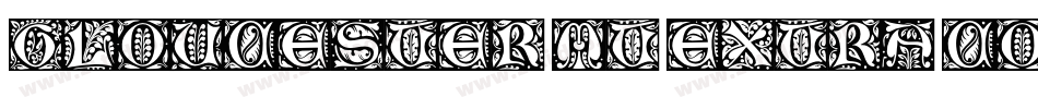 Gloucester MT Extra Condensed字体转换